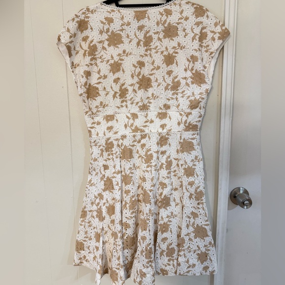 Taylor Eyelet V-Neck Dress Cotton - Picture 7 of 10